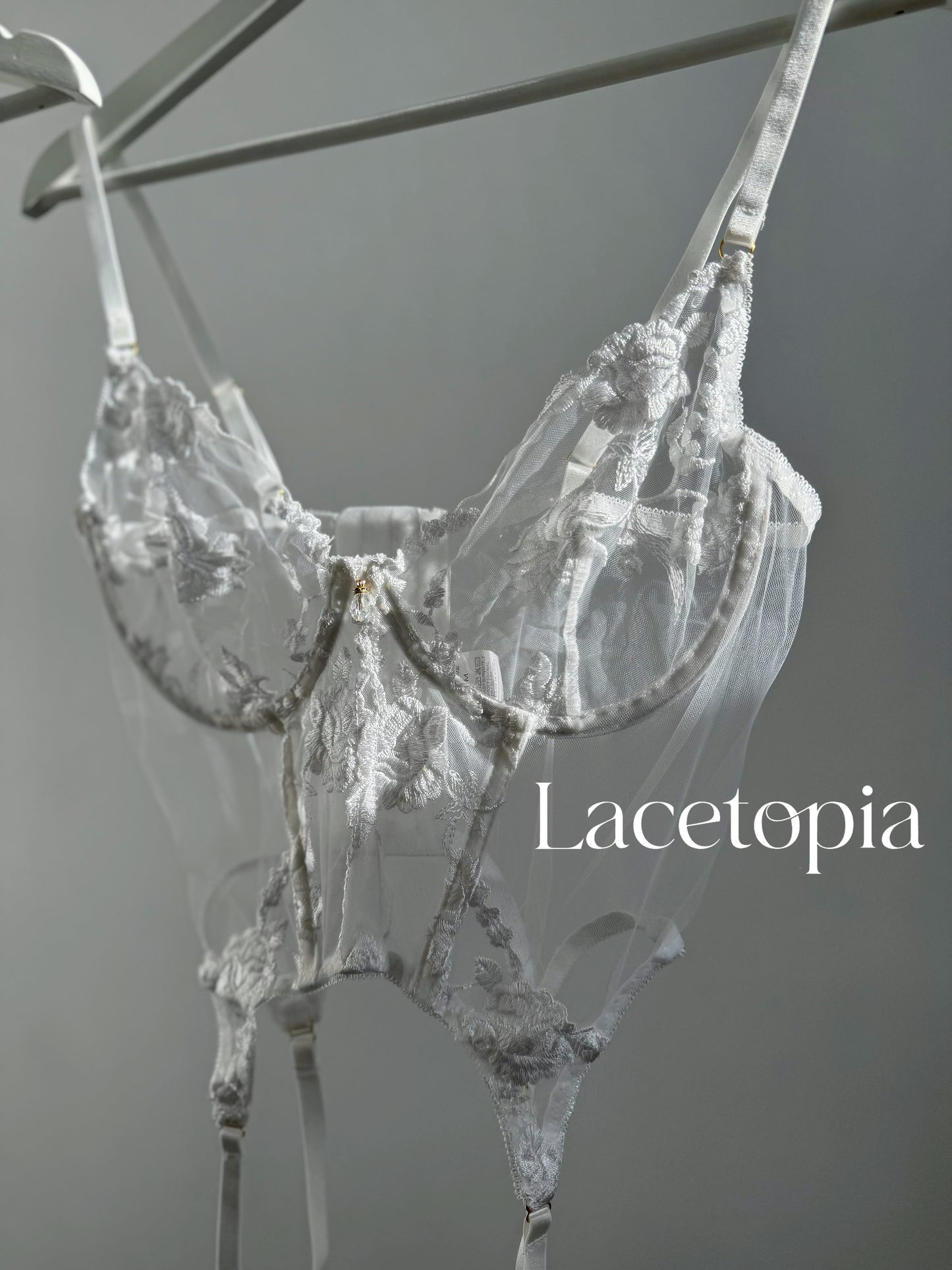 Blanc Allure Lingerie Set