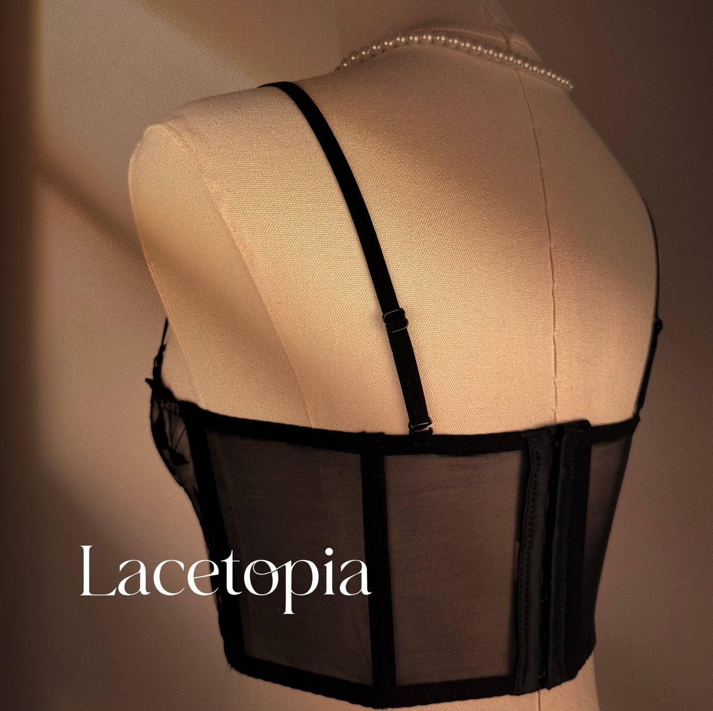 Midnight Bloom Corset