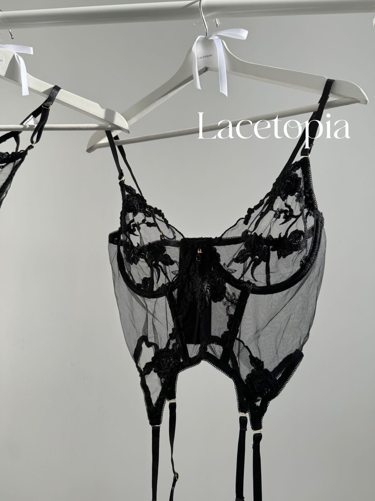 Noir Allure Lingerie Set