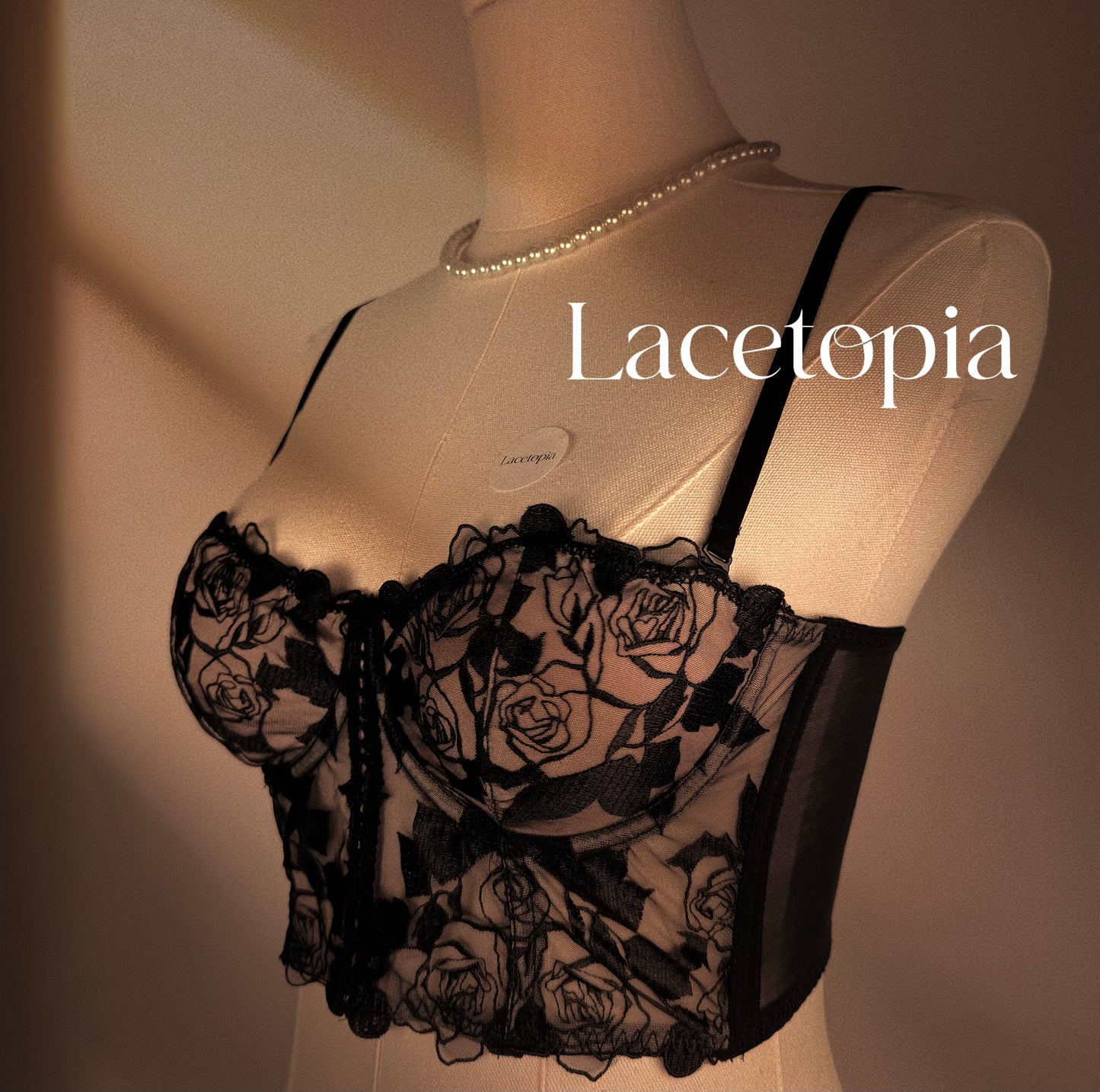 Midnight Bloom Corset