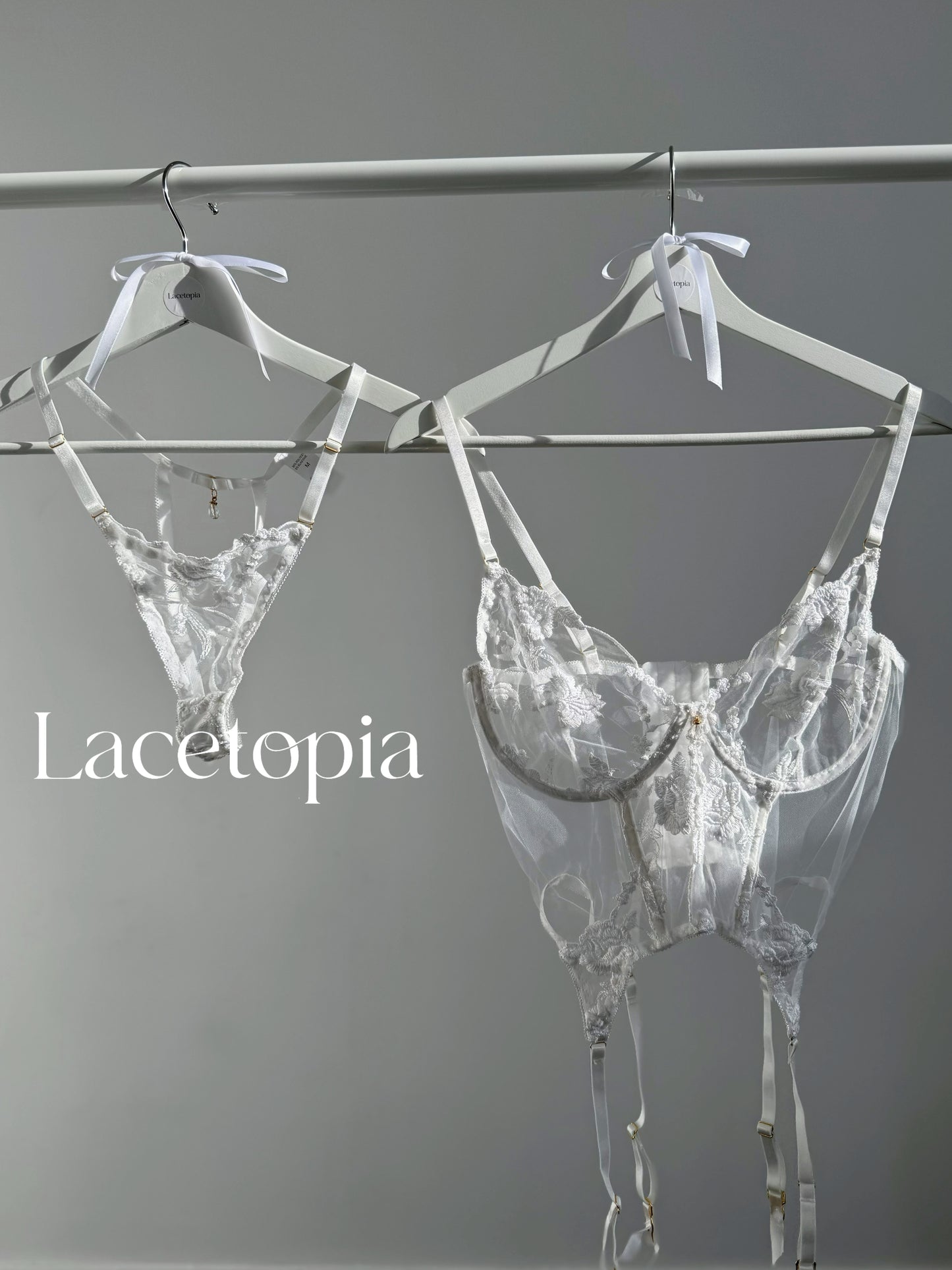 Blanc Allure Lingerie Set
