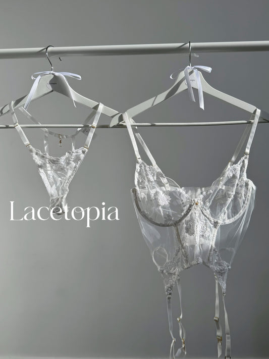 Blanc Allure Lingerie Set